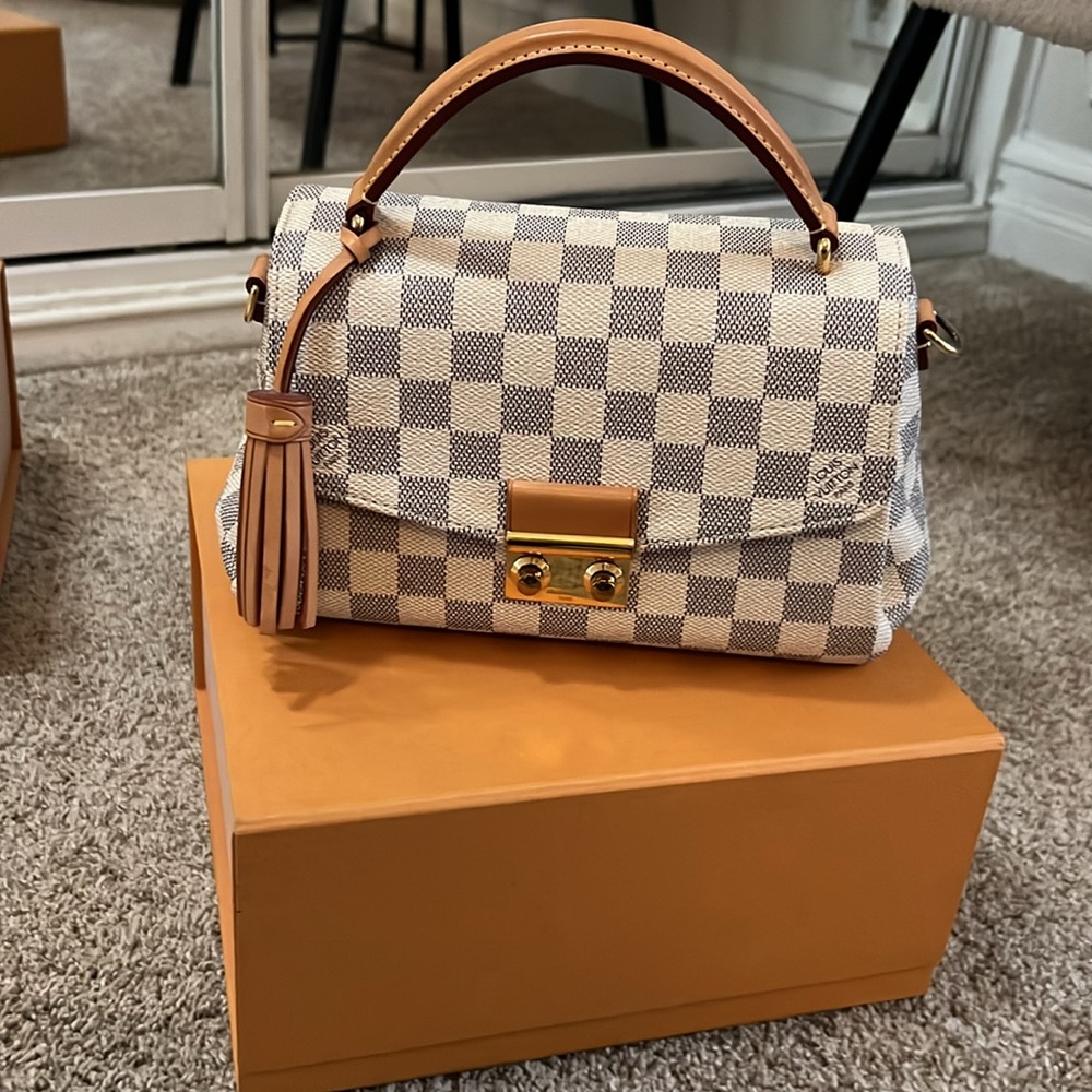 Louis Vuitton Croisette Damier Azur Crossbody